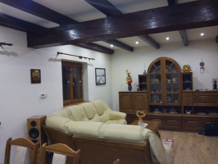 Sadrokartónovy strop a osadenie bodových svetiel